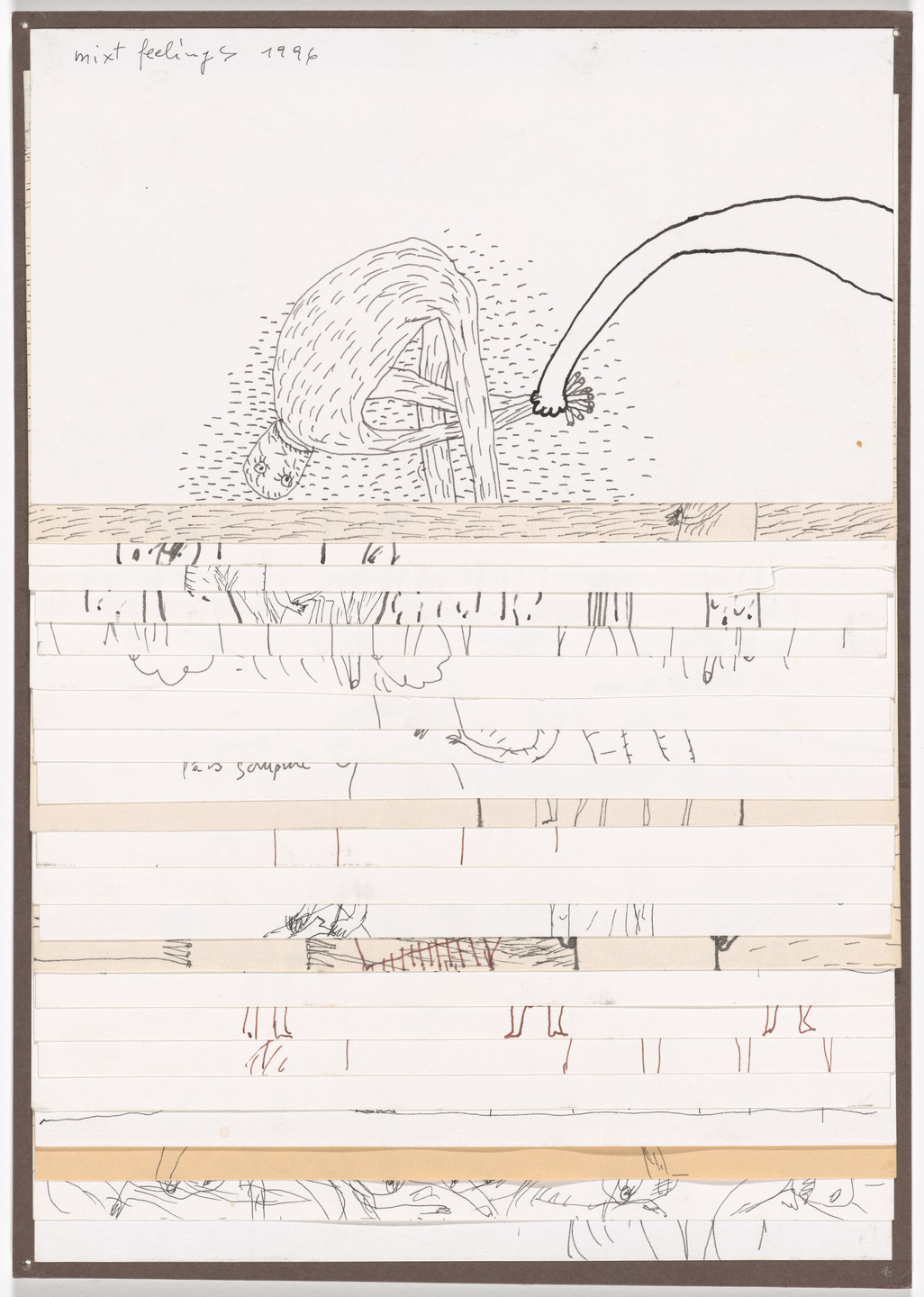 Dan Perjovschi. Wonderful World (A). 1994–97