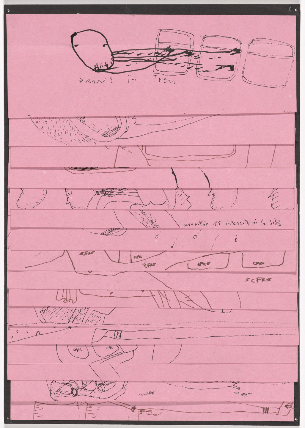 Dan Perjovschi. Wonderful World (A). 1994–97