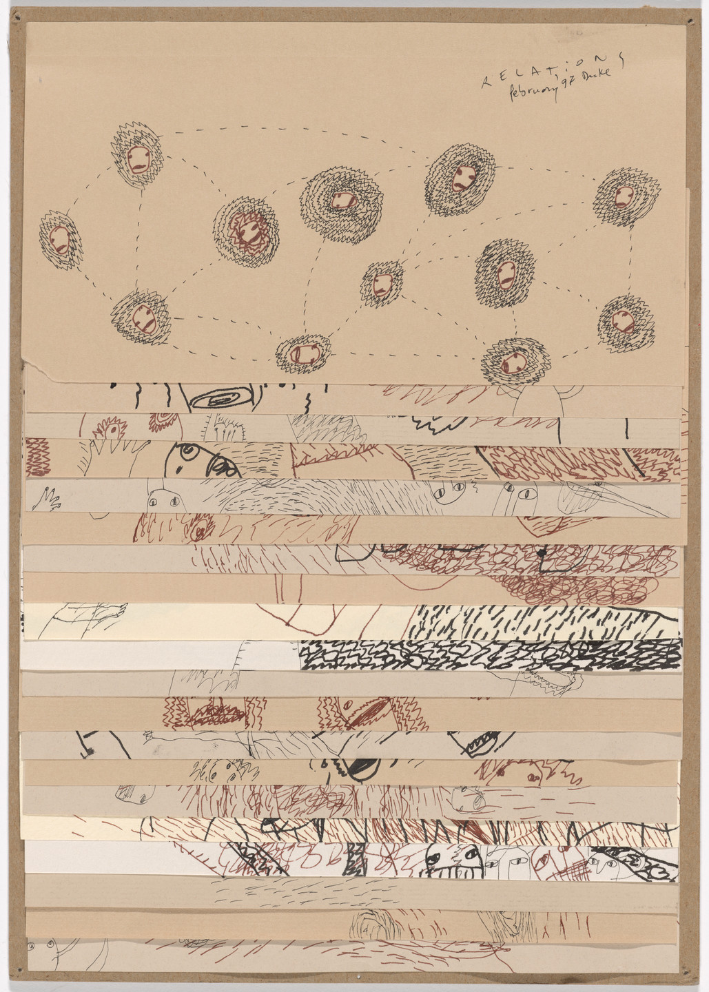 Dan Perjovschi. Wonderful World (A). 1994–97