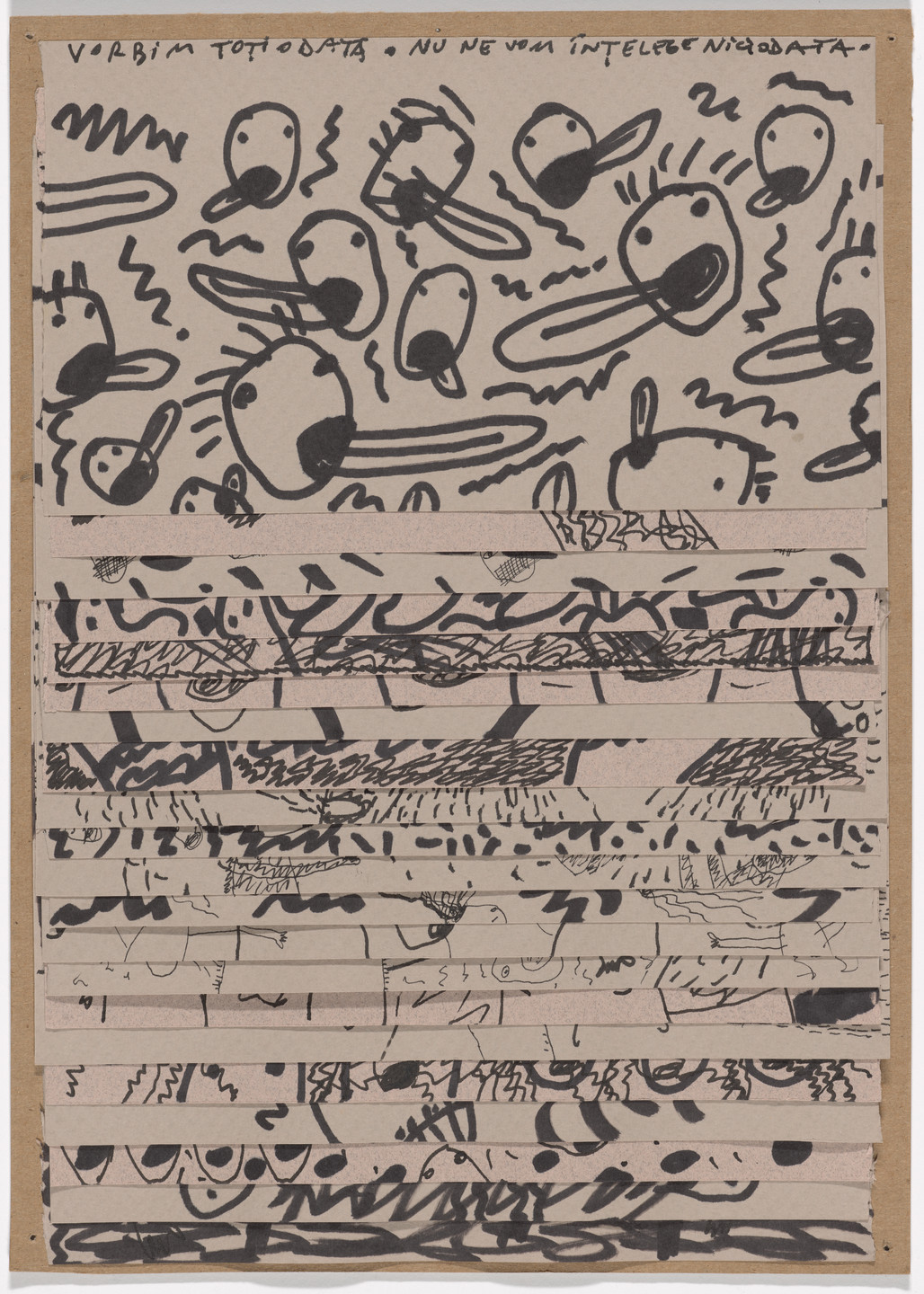 Dan Perjovschi. Wonderful World (A). 1994–97