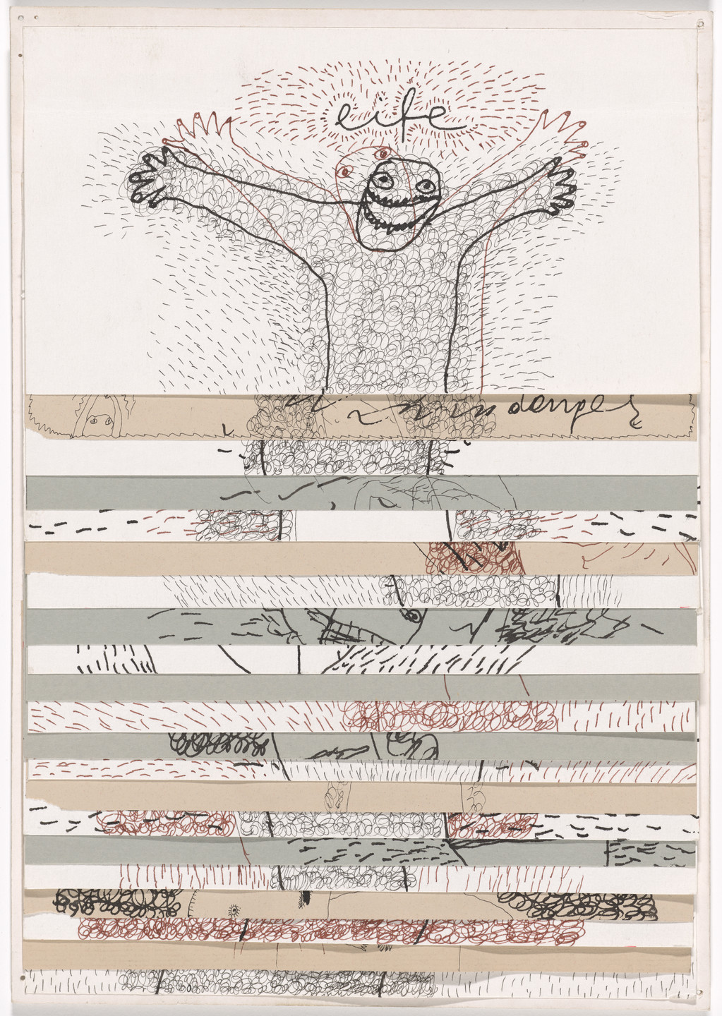 Dan Perjovschi. Wonderful World (A). 1994–97