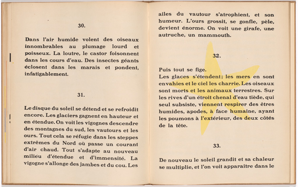 In-text plate (folio 22) from La Fin du monde filmée par l'ange de N.-D. (The End of the World Filmed by the Angel of Notre Dame)