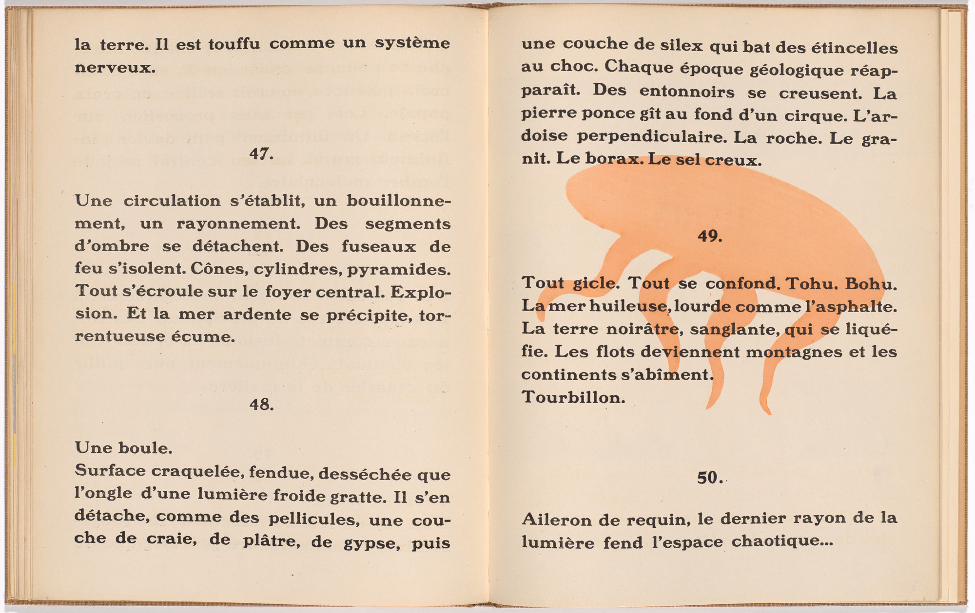 Fernand Léger. In-text plate (folio 26) from La Fin du monde filmée par l'ange de N.-D. ( The End of the World Filmed by the Angel of Notre Dame )
