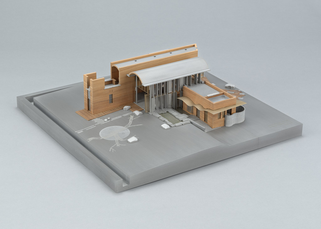 Wall House, Auroville, India (Scale model)