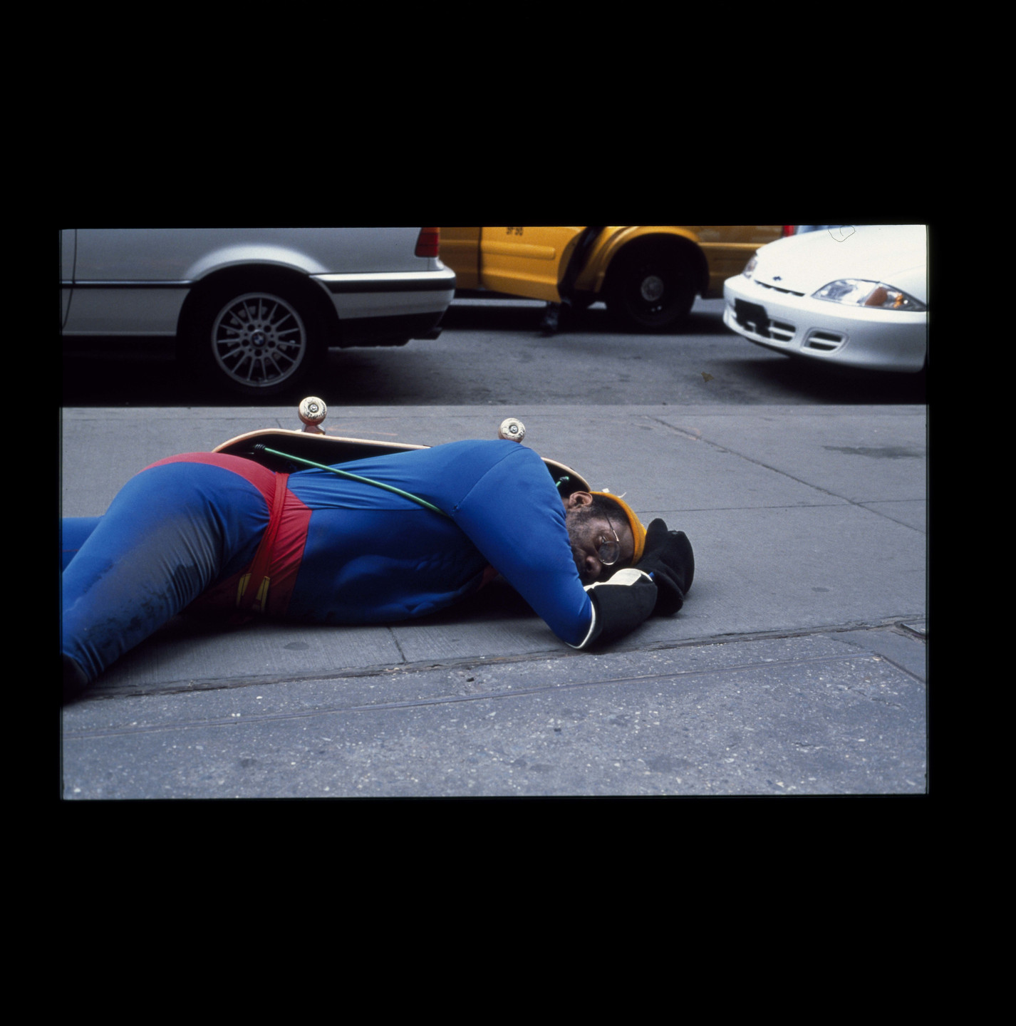 Pope.L. The Great White Way: 22 miles, 9 years, 1 street. 2001 - 2009