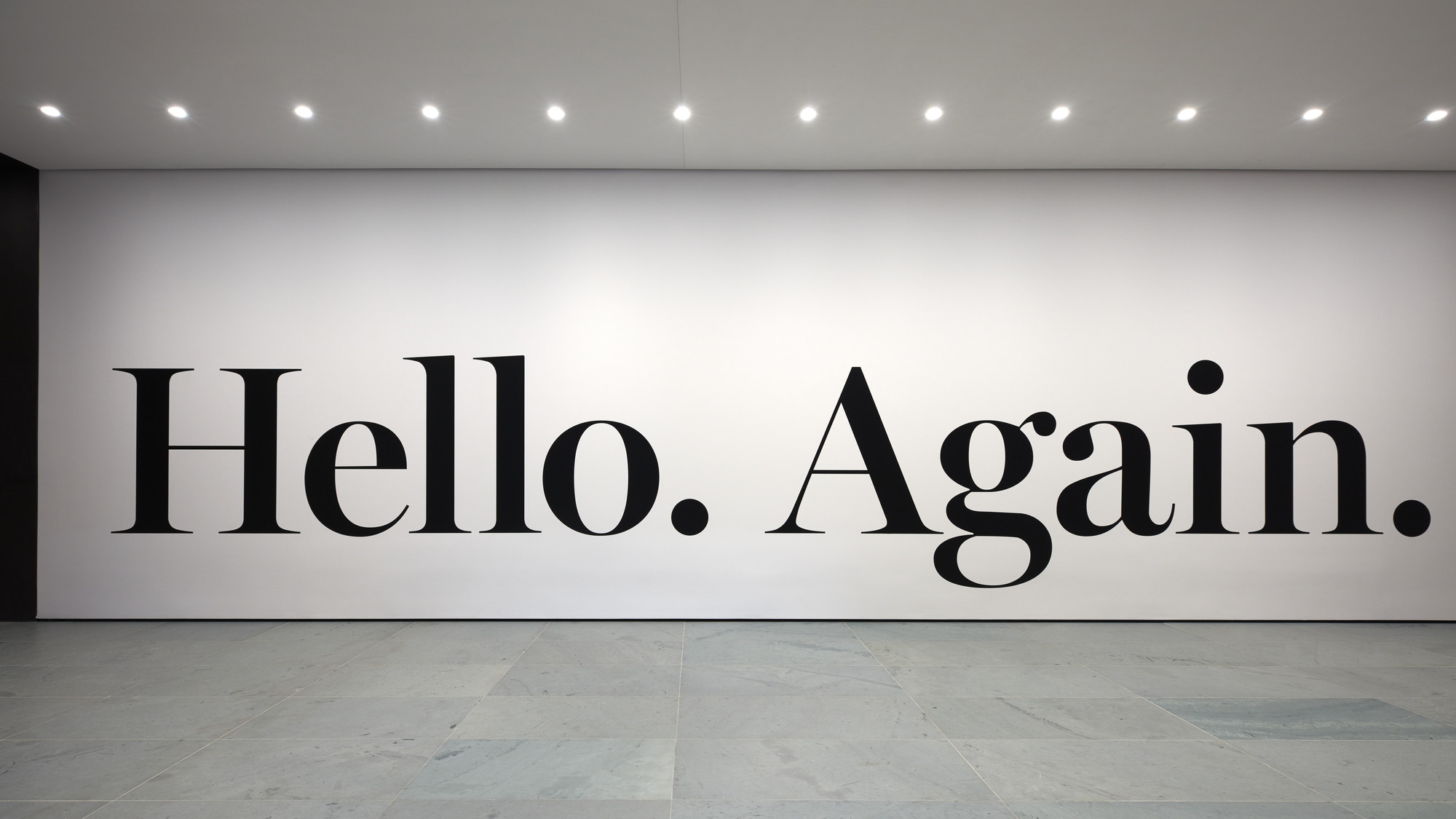 Haim Steinbach. hello again. 2013
