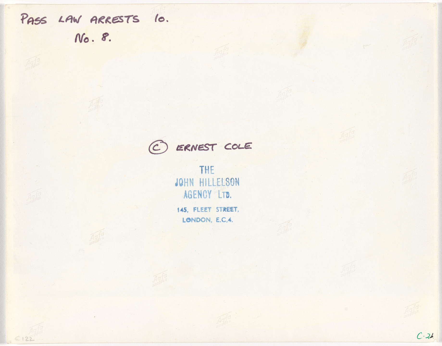 Ernest Cole. Untitled. c. 1960