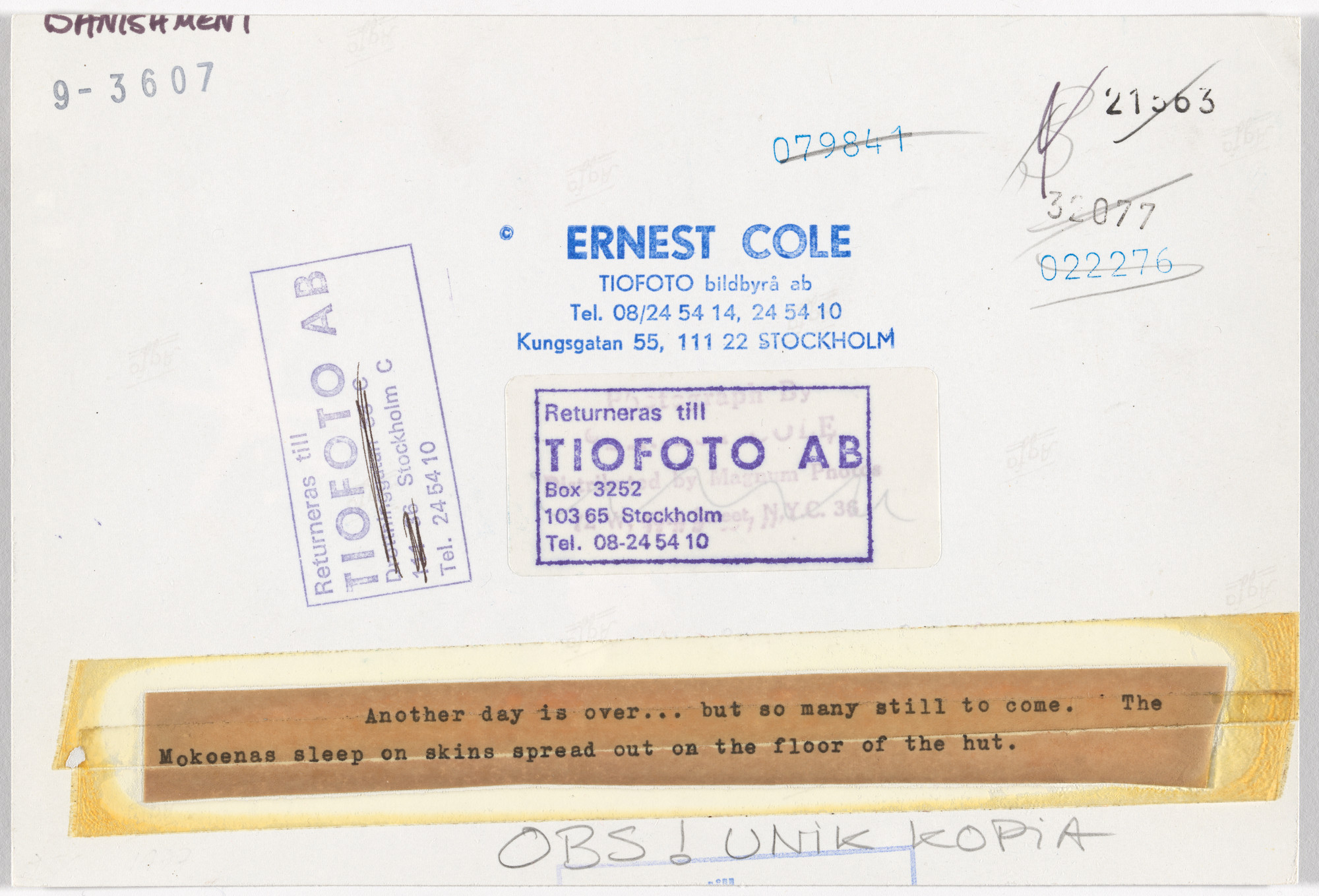 Ernest Cole. Untitled. c. 1960