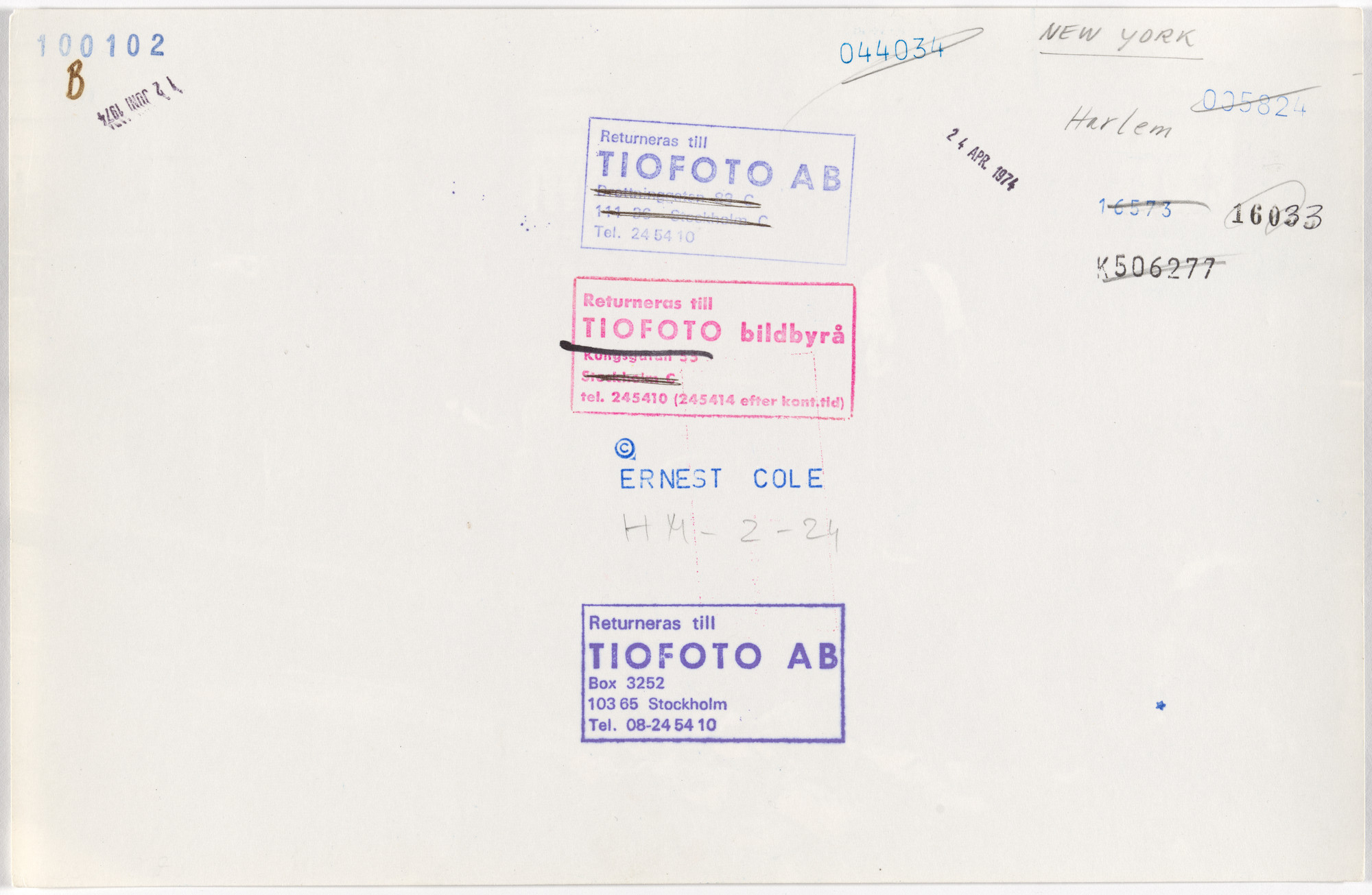 Ernest Cole. Untitled. c. 1970