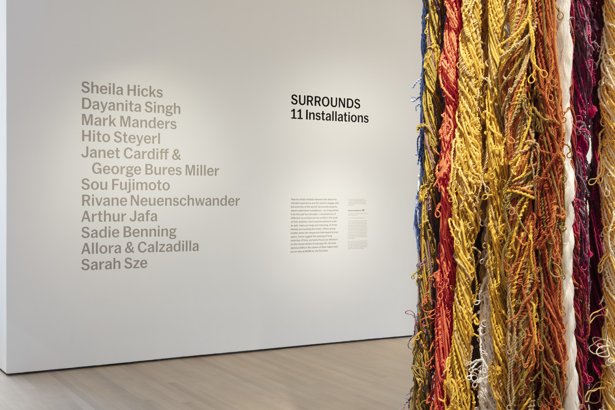 Sheila Hicks. Pillar of Inquiry/Supple Column. 2013–2014