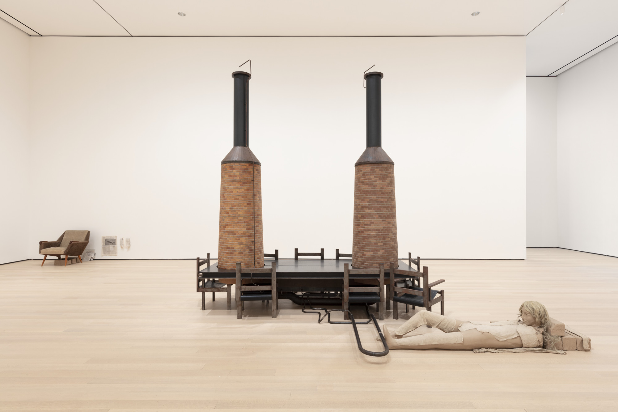 Mark Manders. Room with Chairs and Factory. 2002-08