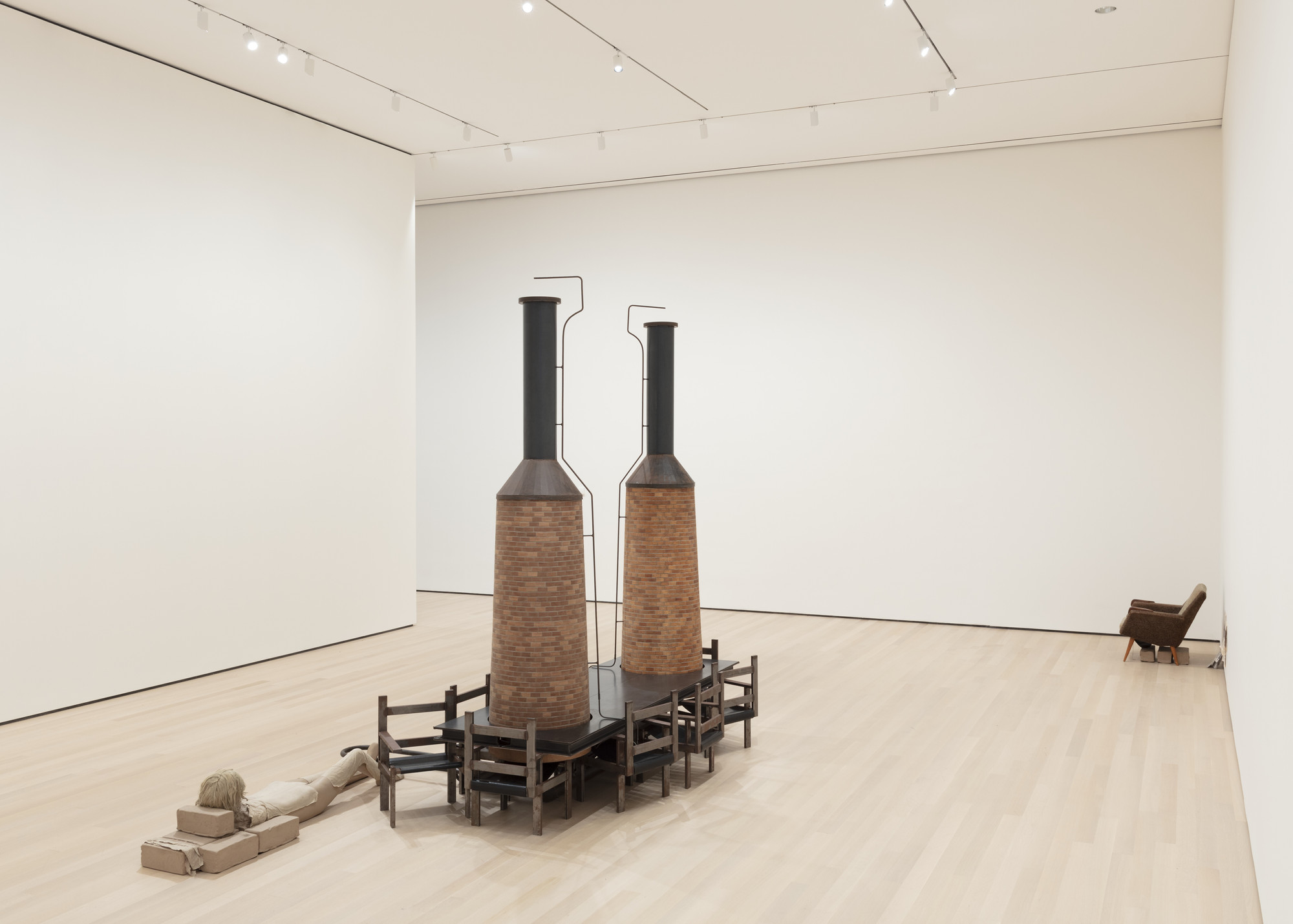 Mark Manders. Room with Chairs and Factory. 2002-08