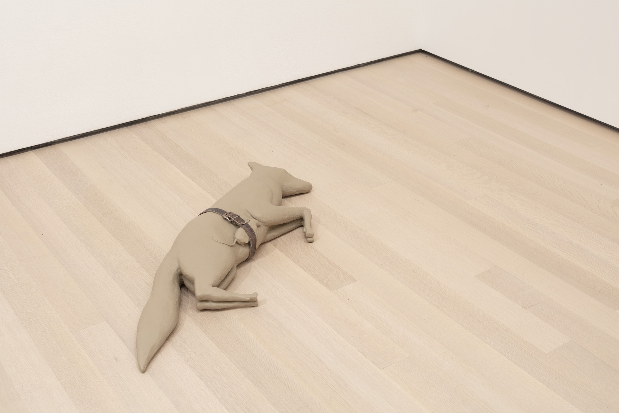 Mark Manders. Fox/Mouse/Belt. 1992 (cast 2007)