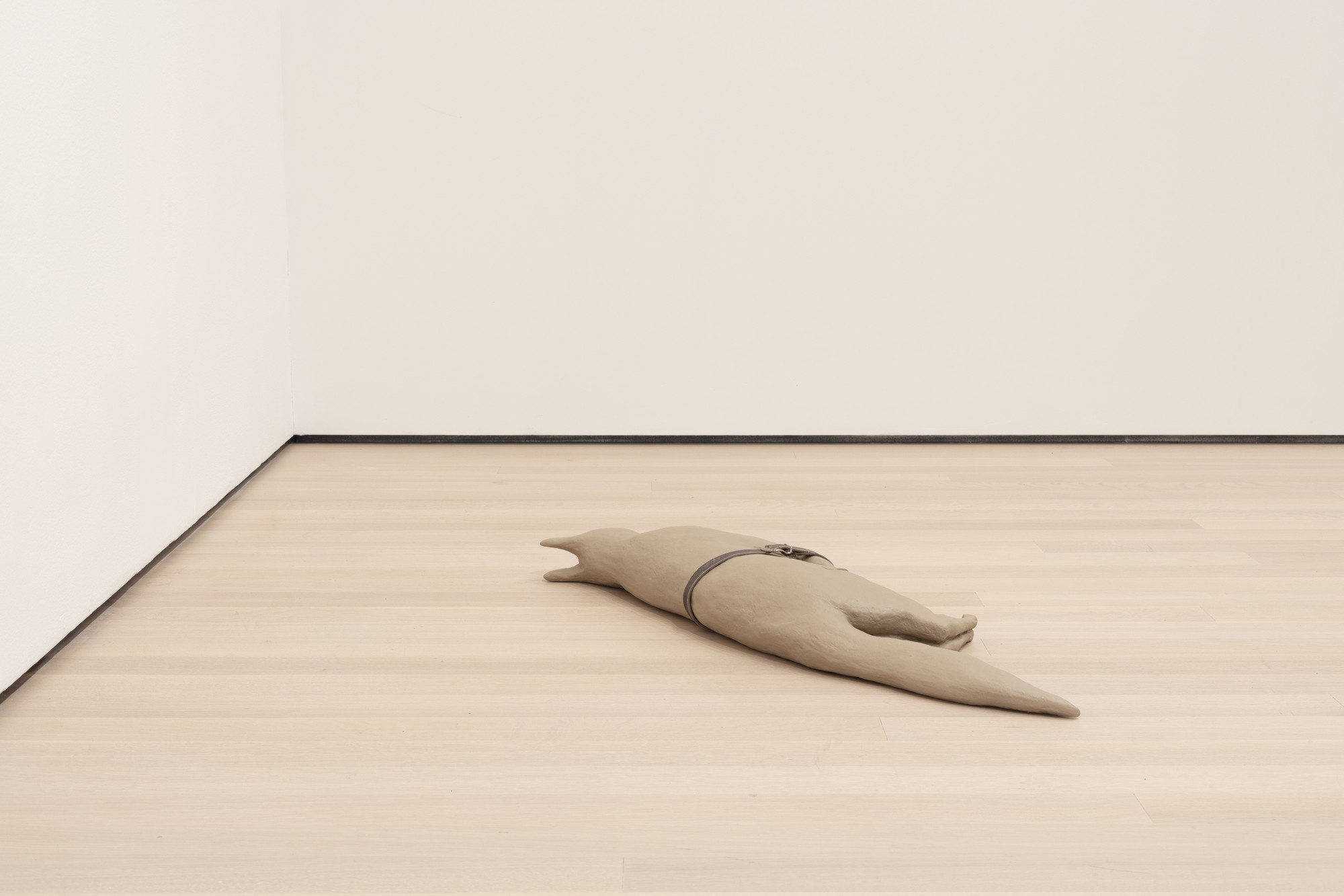 Mark Manders. Fox/Mouse/Belt. 1992 (cast 2007)
