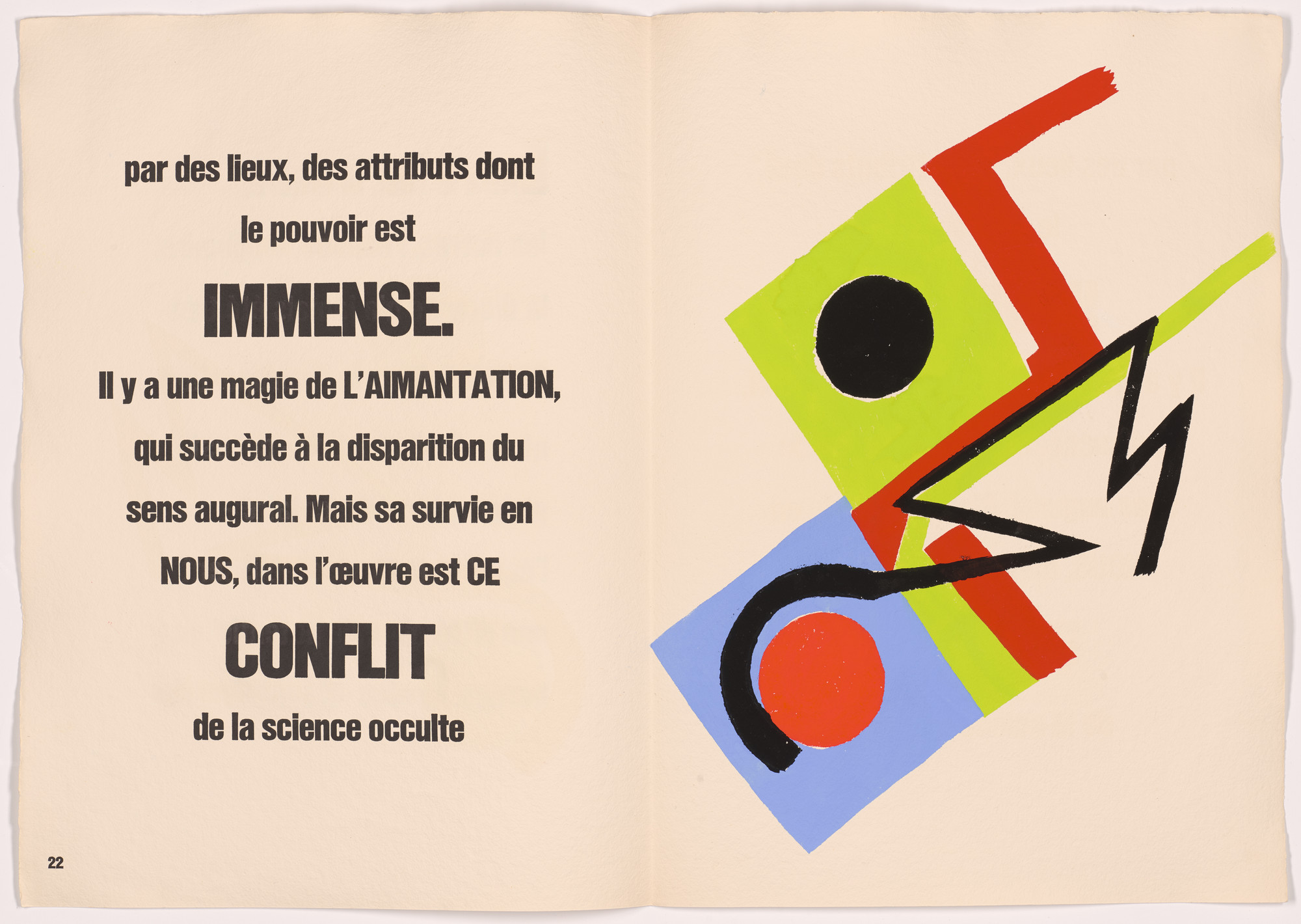 Sonia Delaunay. Plate (page 23) from Rythmes-Couleurs