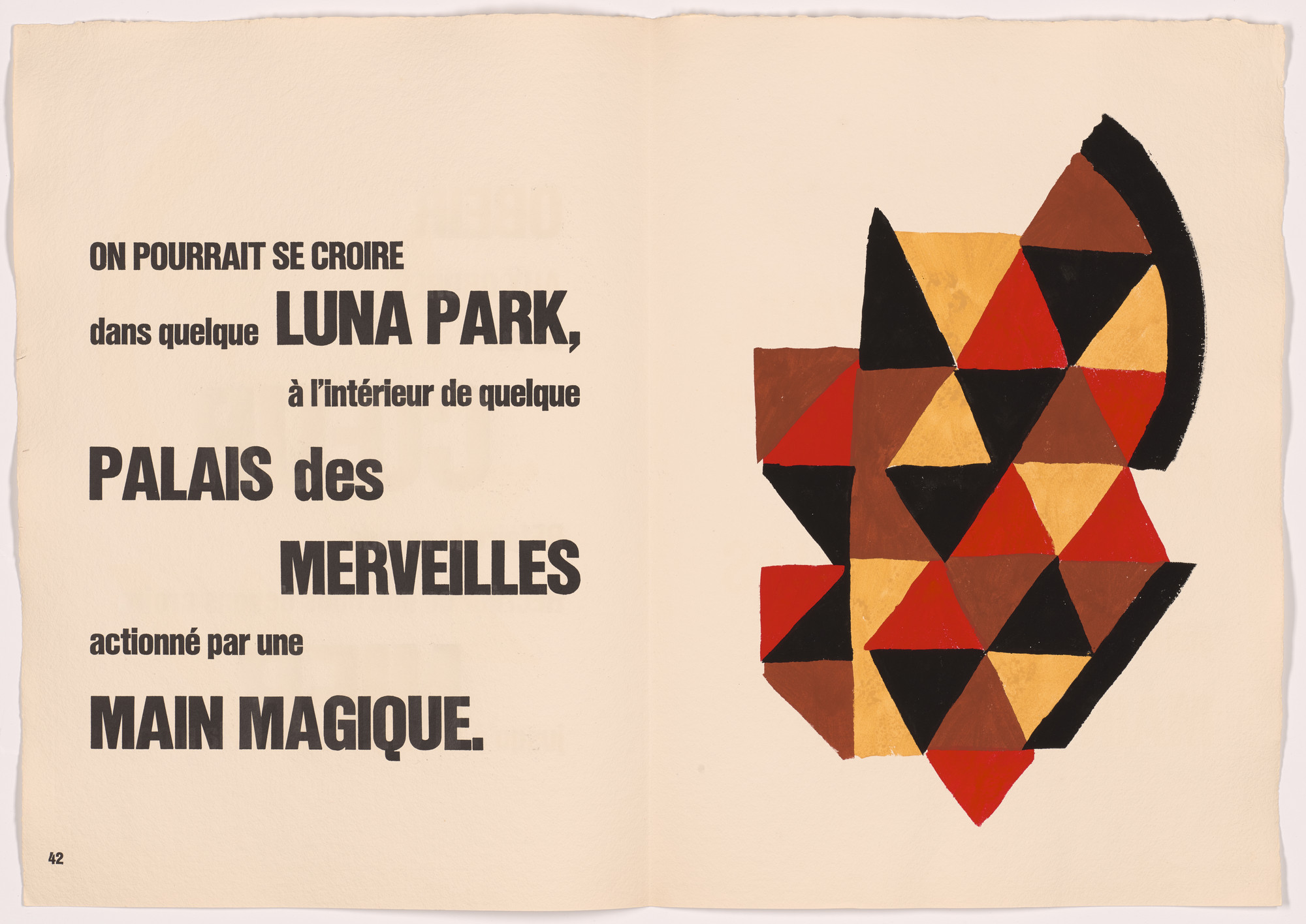 Sonia Delaunay. Plate (page 43) from Rythmes-Couleurs