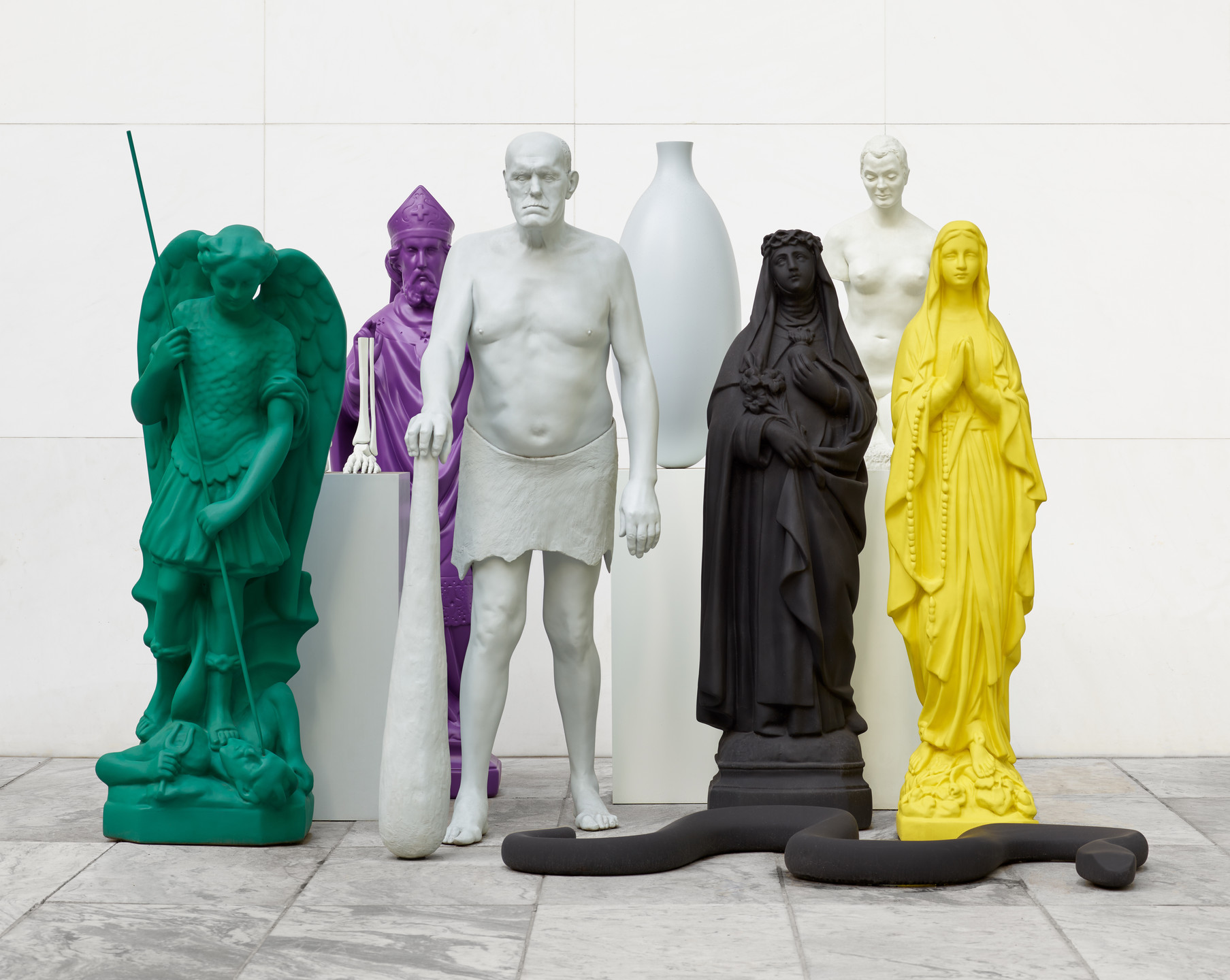 Katharina Fritsch. Group of Figures. 2006-08 (fabricated 2010-11)