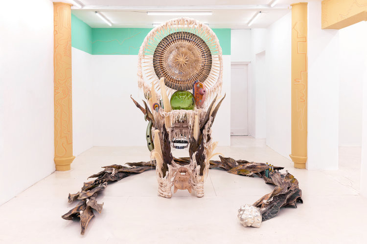 Guadalupe Maravilla. Circle Serpent (Serpiente Circular). 2019