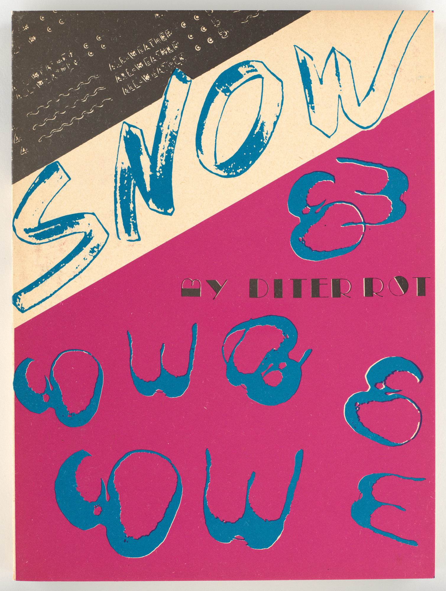 Dieter Roth. Collected Works, Volume 11: Snow: with an introduction by the author, photographic version of the original 1964 from Collected Works, Volumes 1-20