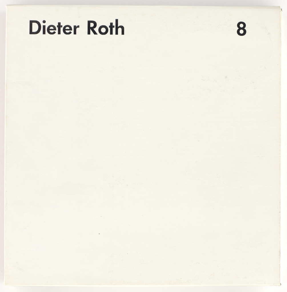 Collected Works, Volume 8: 2 Books: reconstruction of 2 variants (A and B) of the portfolios from 1958-1961 from Collected Works, Volumes 1-20
