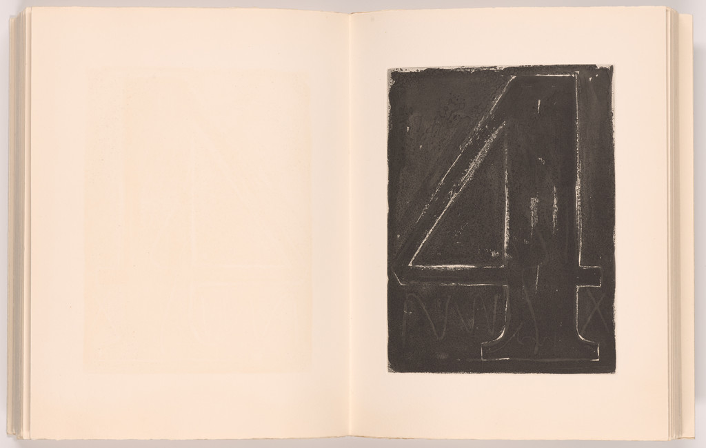 Numeral 4 (plate, folio 19) from Foirades/Fizzles