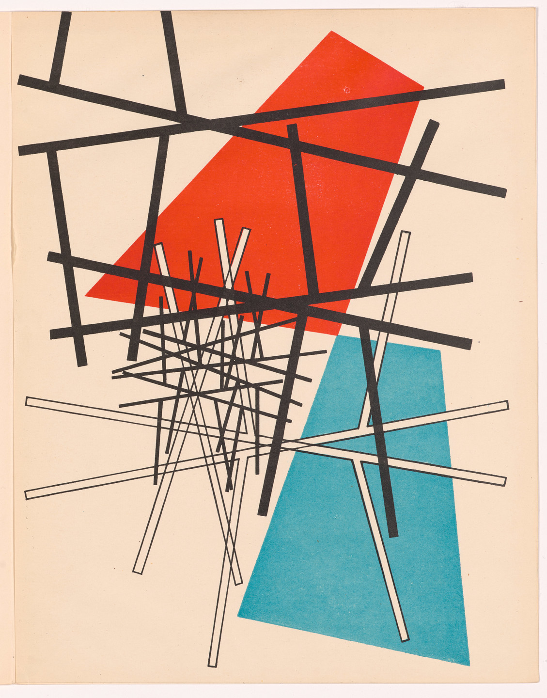 Sophie Taeuber-Arp. Plate from 10 Origin. 1942
