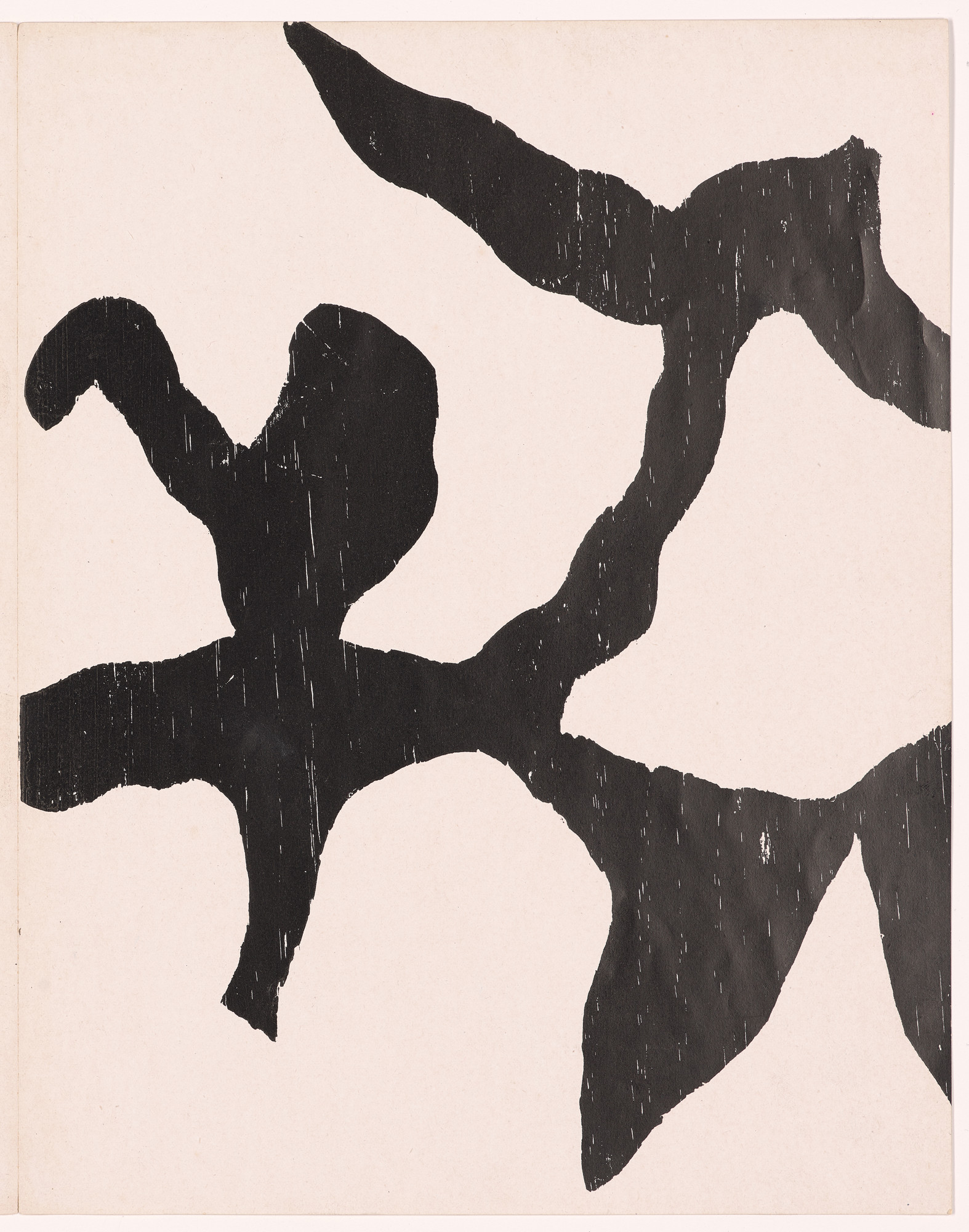 Jean (Hans) Arp. Plate (folio 4) from 10 Origin