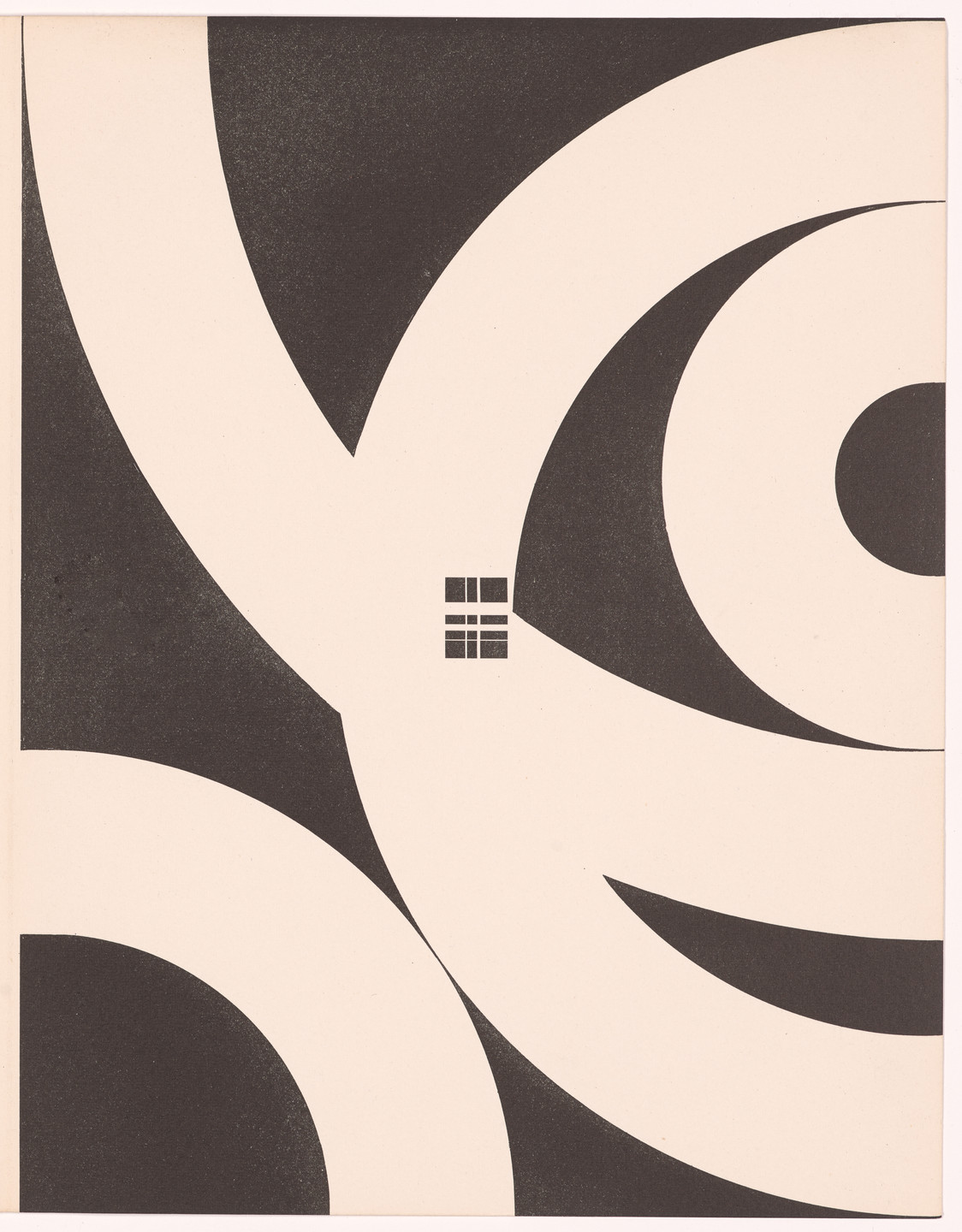 Max Bill. Plate (folio 6) from 10 Origin. 1942