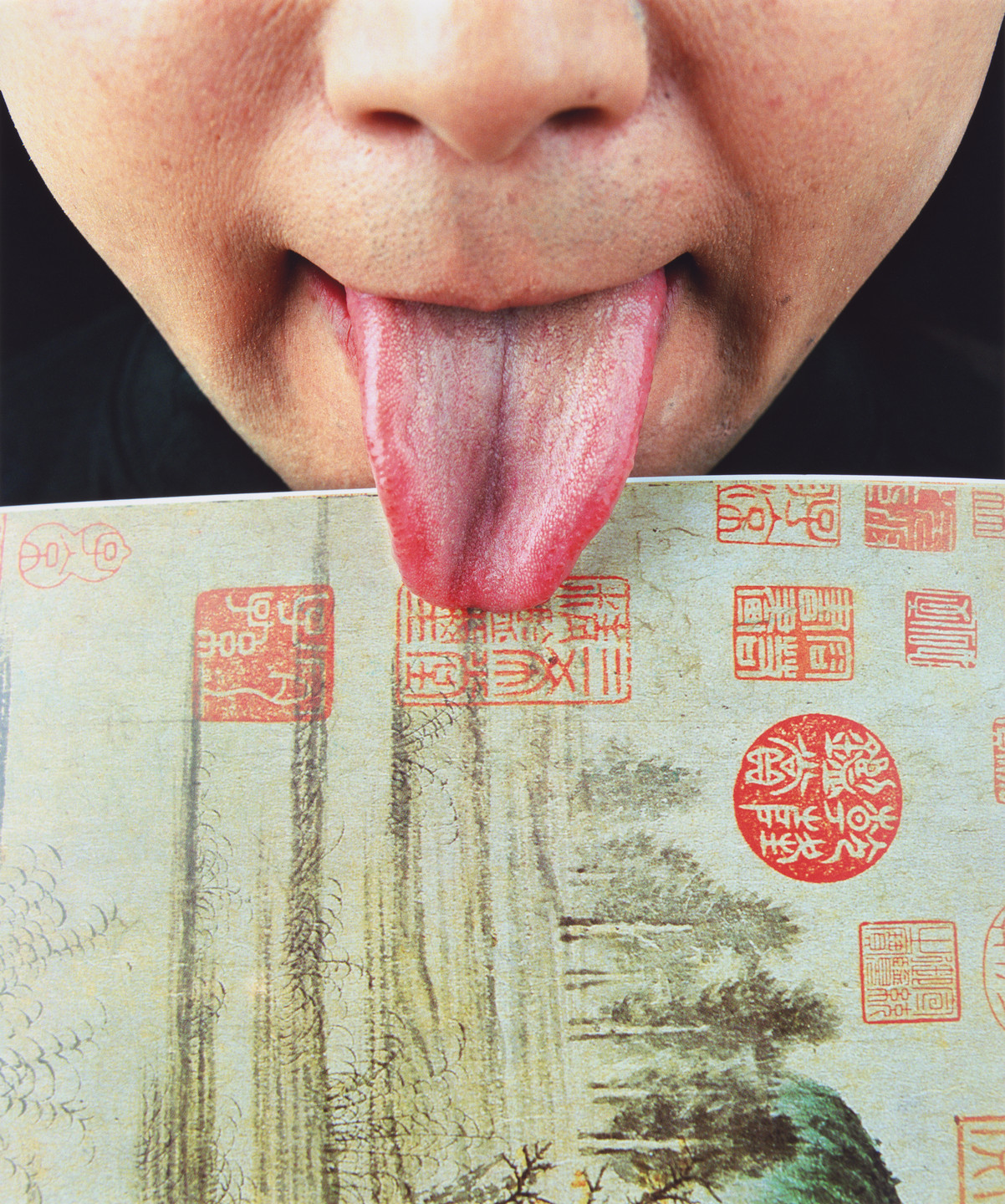 Cang Xin. Untitled from Communication Series. 1999