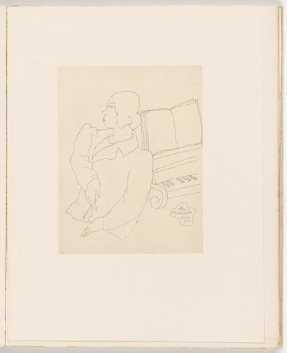 Frontispiece (folio 3) from Les Biches, vol. I