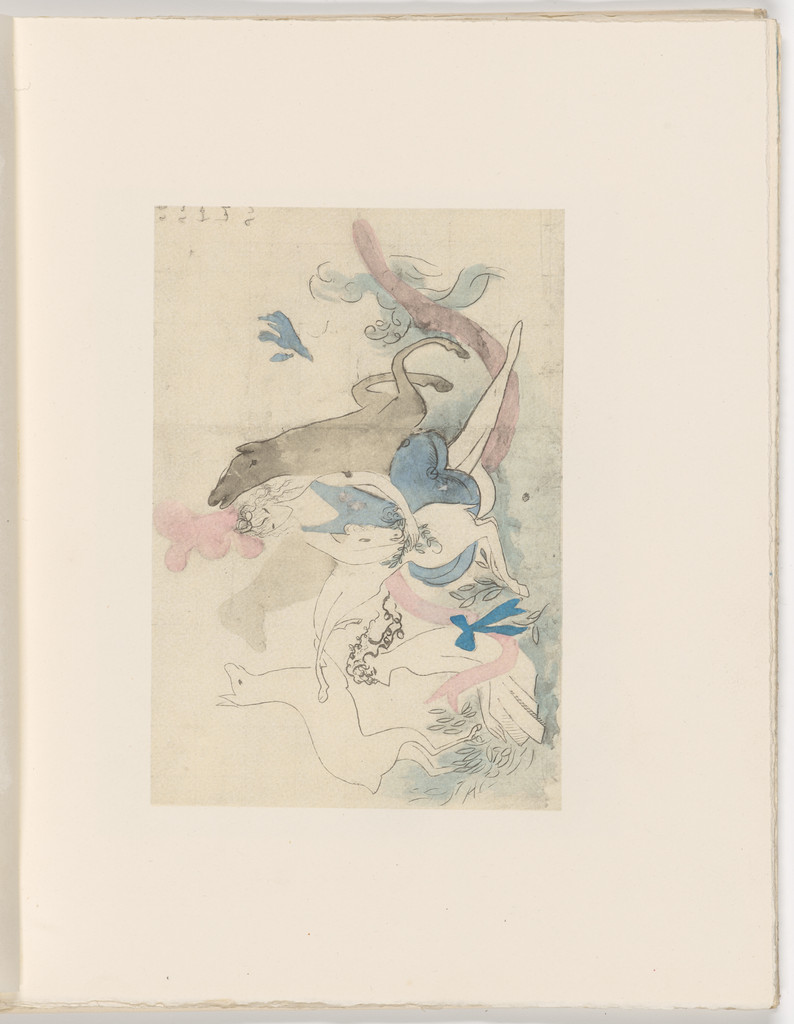 Plate (folio 18) from Les Biches, vol. I