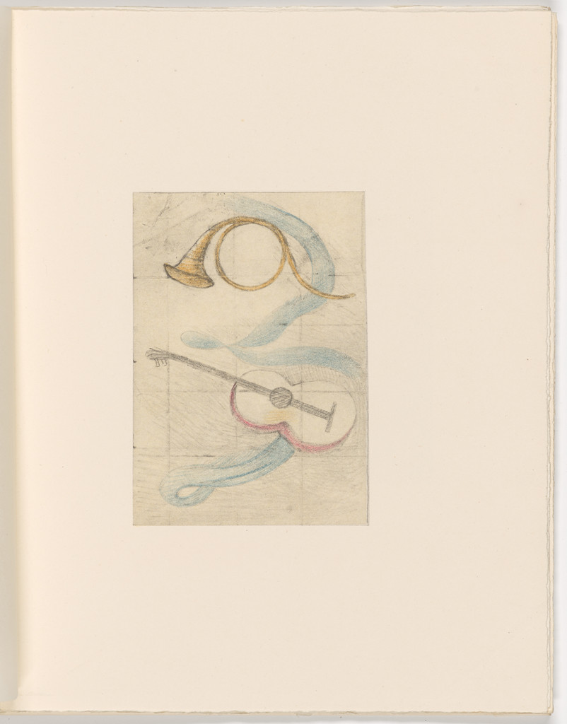 Plate (folio 22) from Les Biches, vol. I