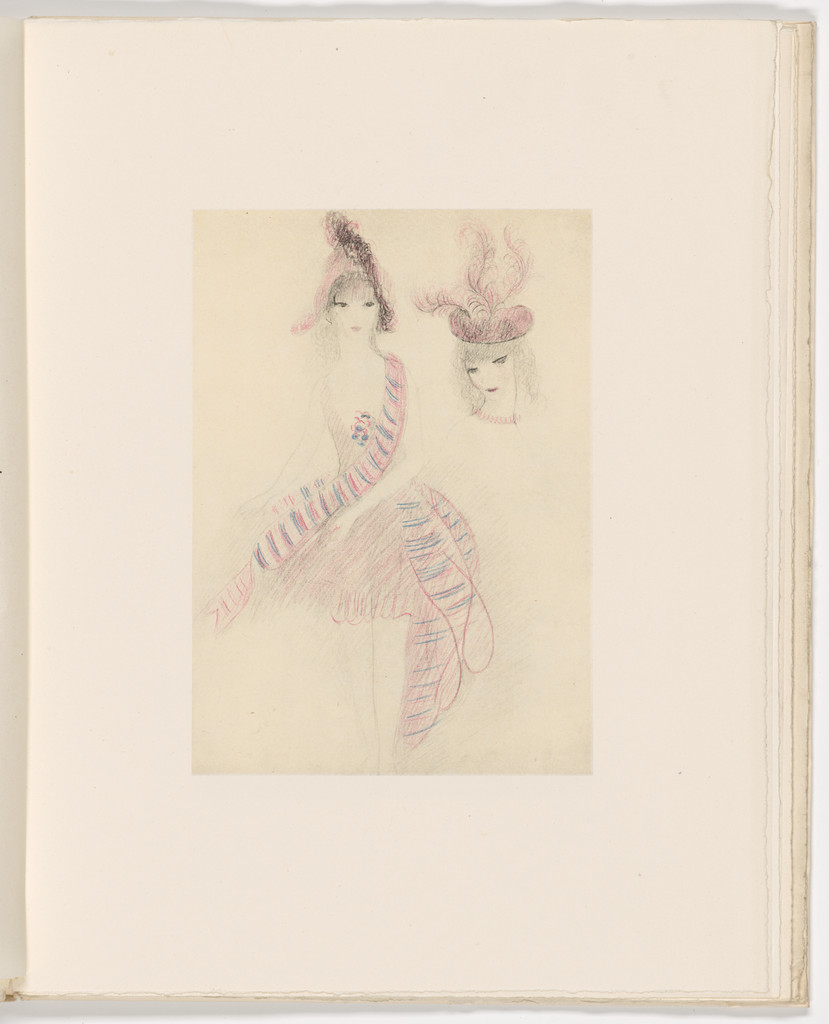 Plate (folio 24) from Les Biches, vol. I