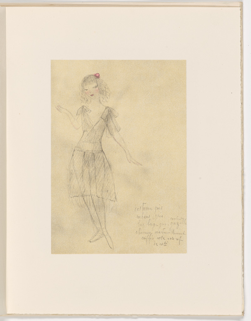 Plate (folio 30) from Les Biches, vol. I