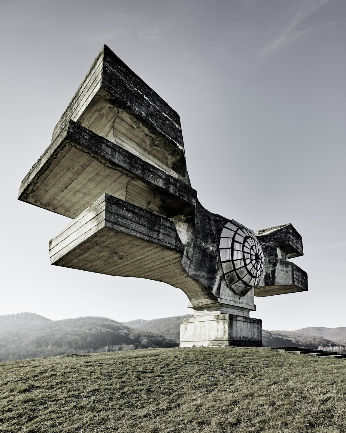 Valentin Jeck, Dušan Džamonja. Monument to the Revolution of the people of Moslavina, Podgarić, Croatia. 2016