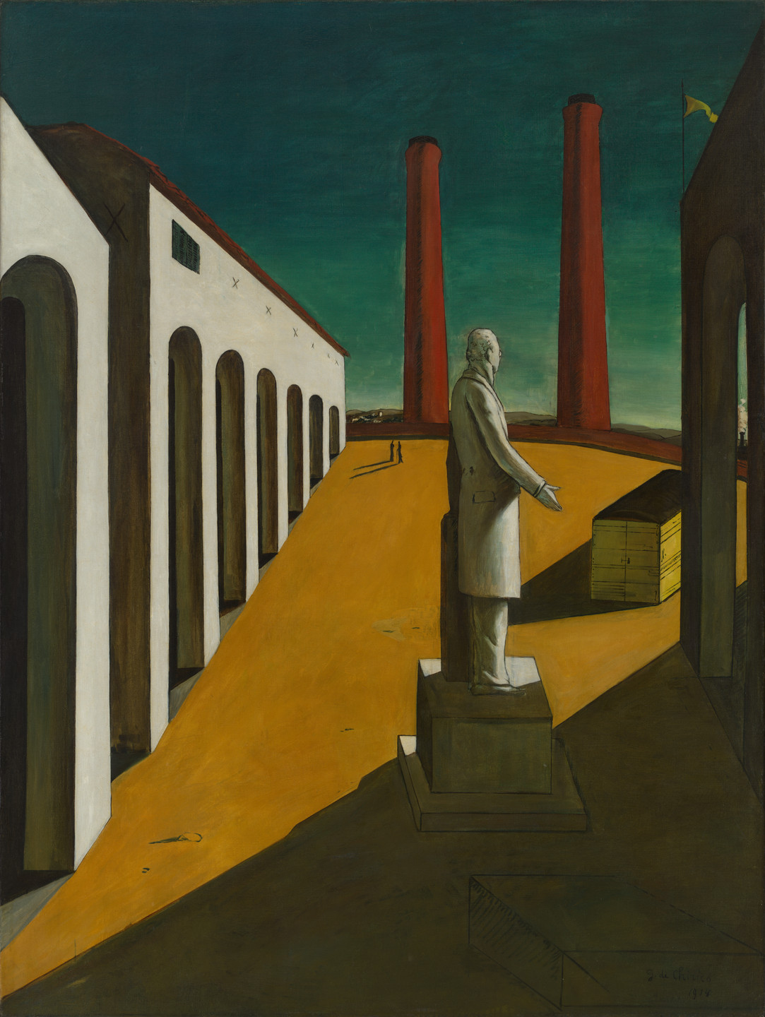 Giorgio de Chirico. The Enigma of a Day. Paris, early 1914