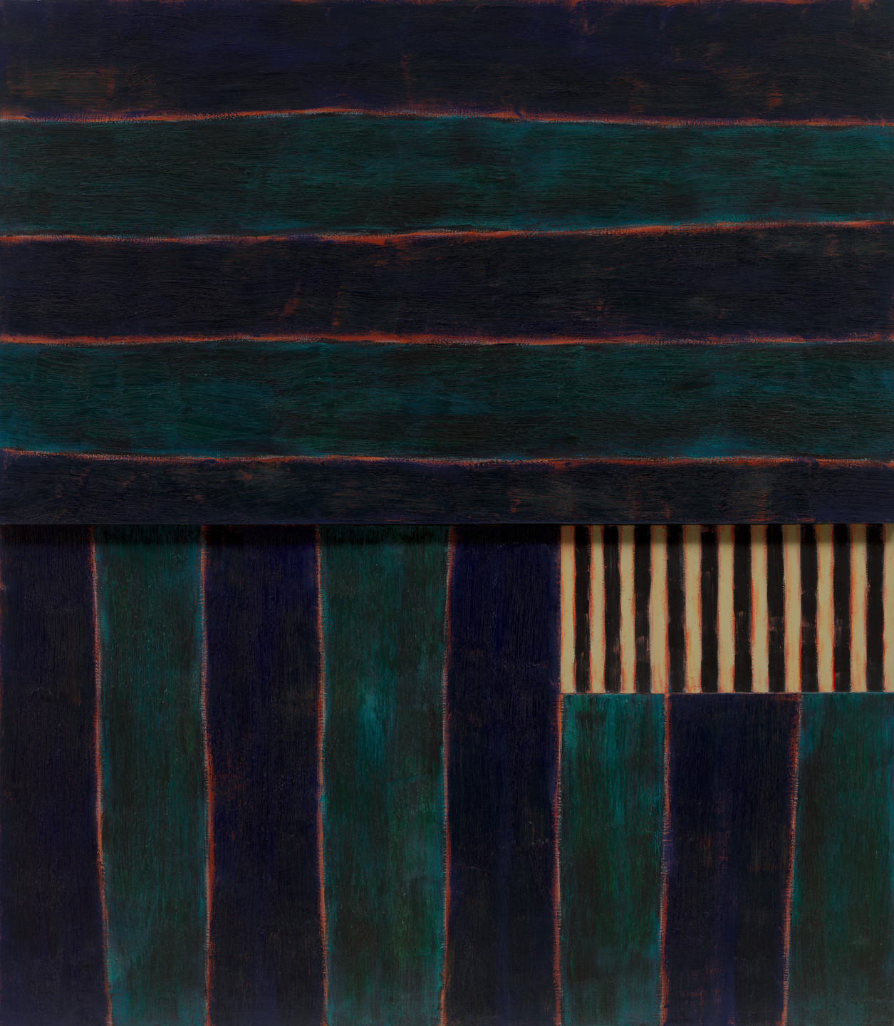 Sean Scully. Narcissus. 1984