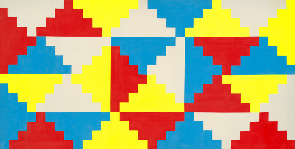 Untitled (Ziggurat Painting #2), General Idea, 1968-69