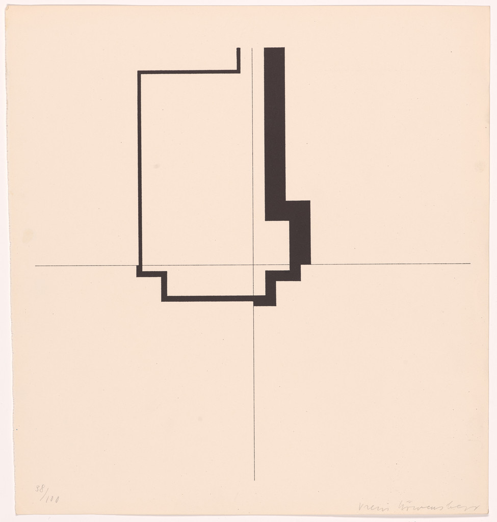 Plate (folio 10) from 5 Constructionen + 5 Compositionen