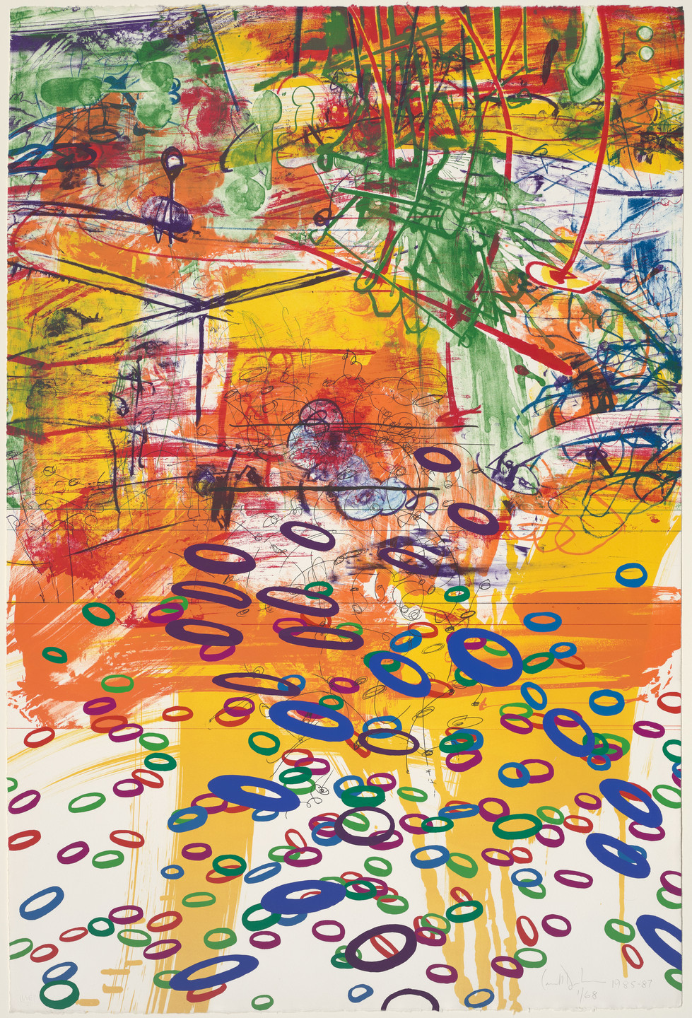 Carroll Dunham. Full Spectrum. 1985–87