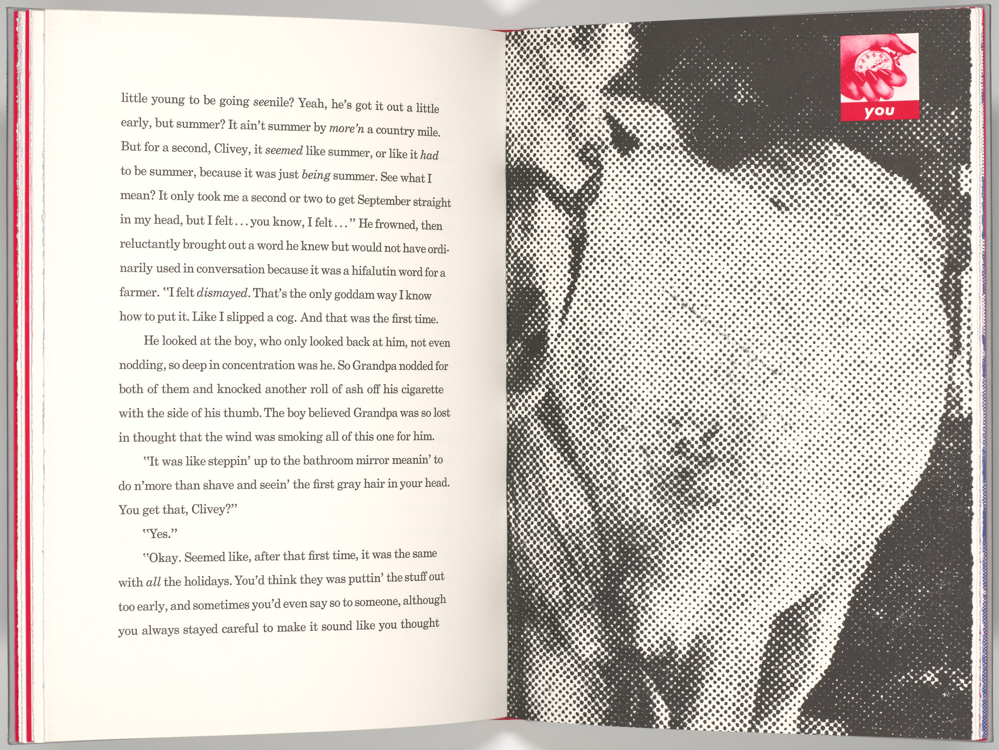 Barbara Kruger. Plate (folio 23) from My Pretty Pony