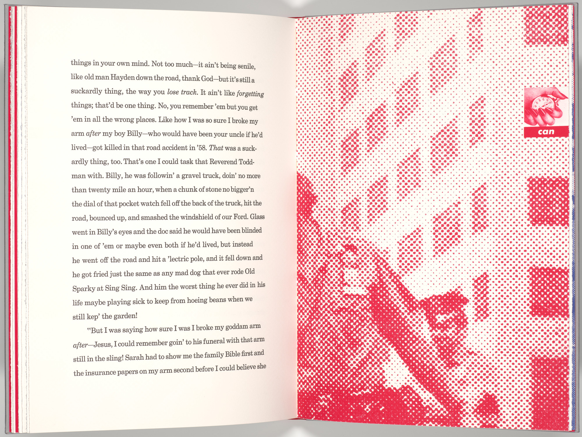 Barbara Kruger. Plate (folio 26) from My Pretty Pony