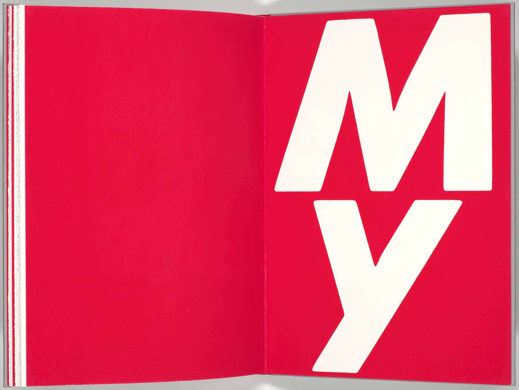 Barbara Kruger. Double page plate (folios 29 verso and 30) from My Pretty Pony