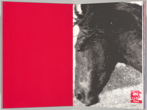 Barbara Kruger. Double page plate (folios 2 verso and 3) from My Pretty Pony. 1988