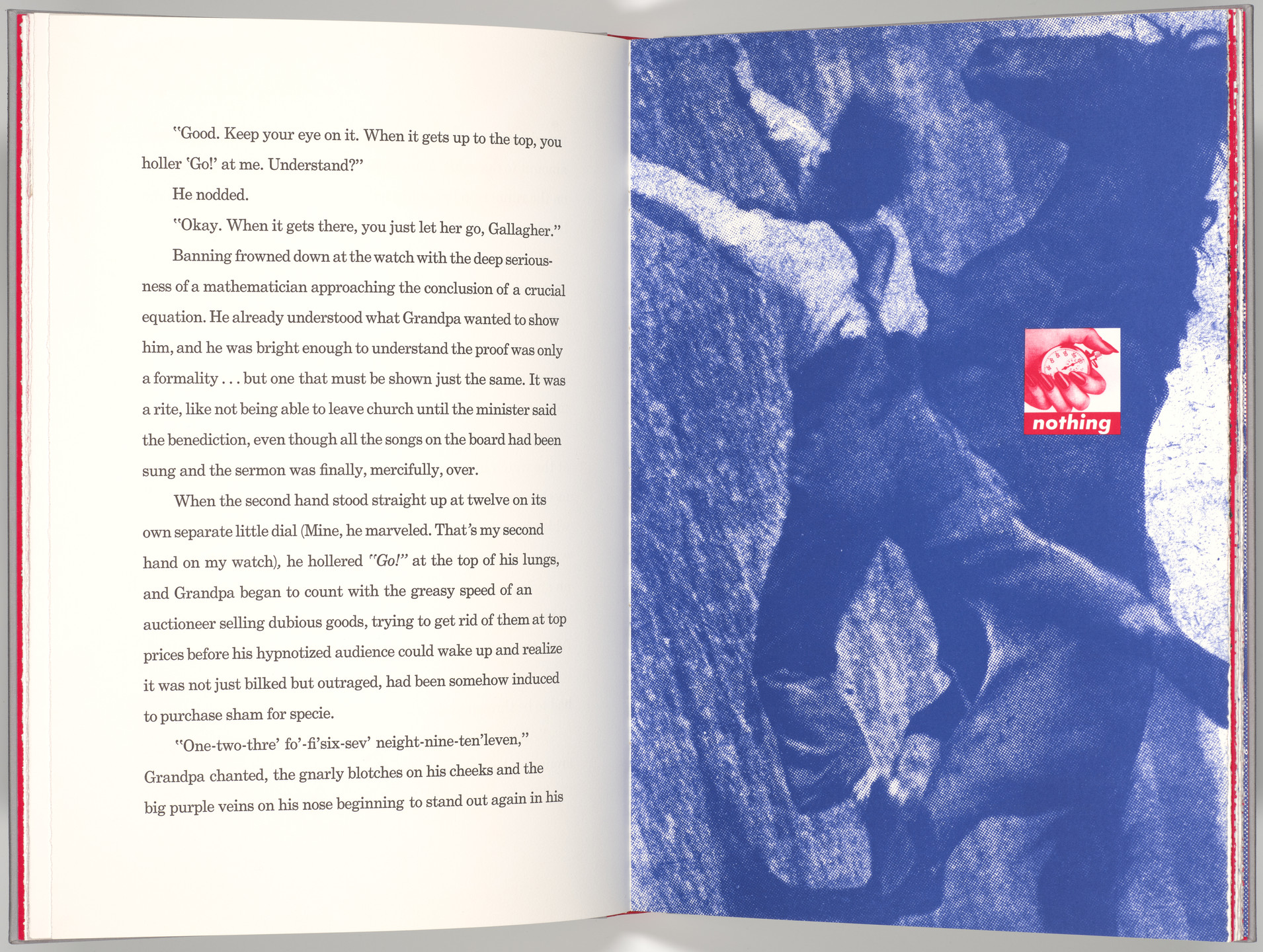 Barbara Kruger. Plate (folio 9) from My Pretty Pony. 1988