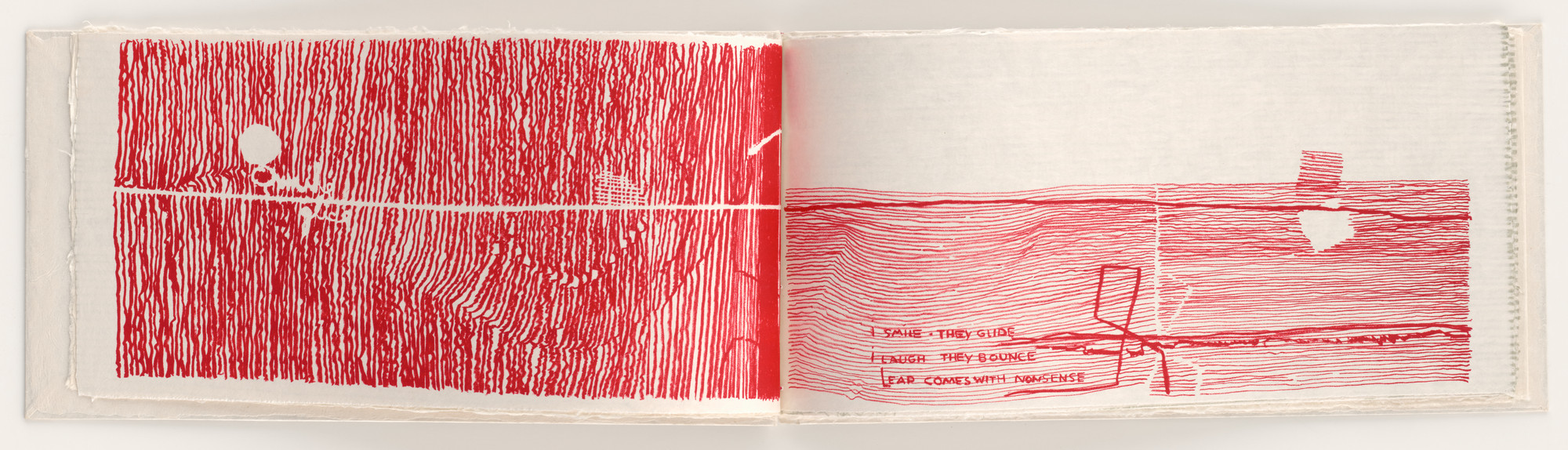 Gego (Gertrud Goldschmidt). Lines III (folio 4) from Lines. 1966