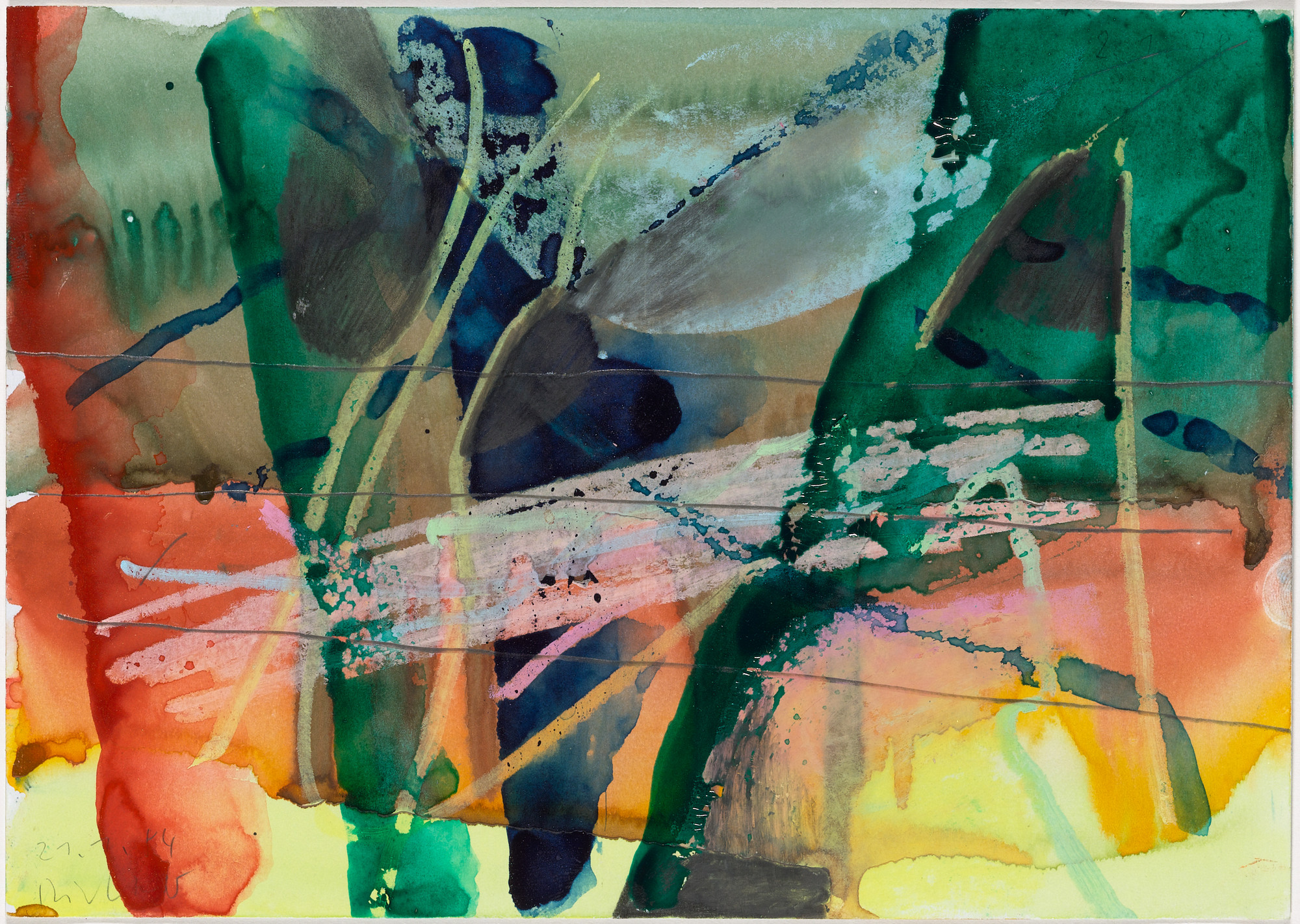 Gerhard Richter. G.A.1 (21.1.84)