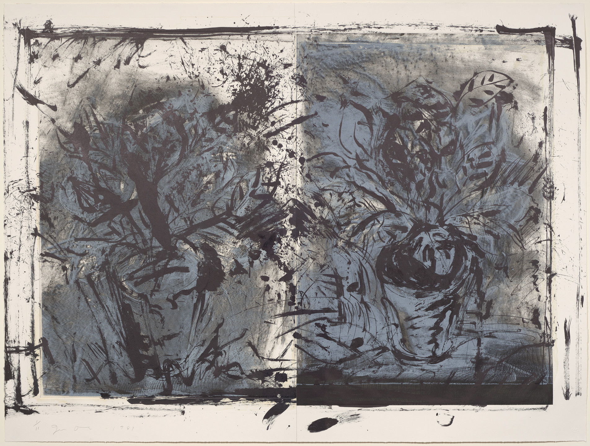 Jim Dine. The Jerusalem Plant #7. 1983