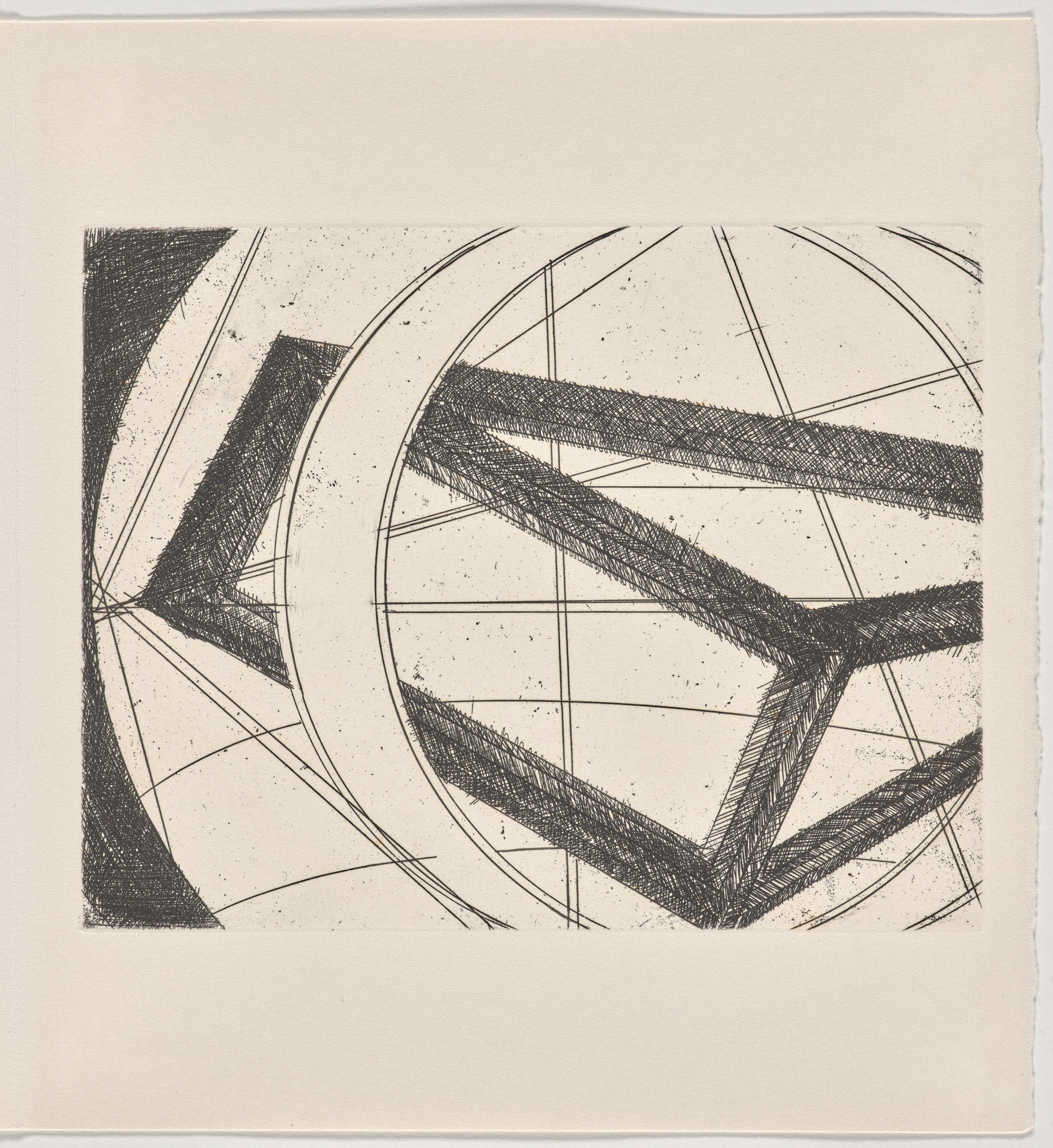 Al Held. Plate (page 23) from Der Philosoph (The Philosopher)