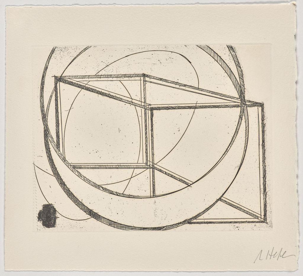 Duplicate of plate from page 21 (supplementary suite, plate 2) from Der Philosoph (The Philosopher)